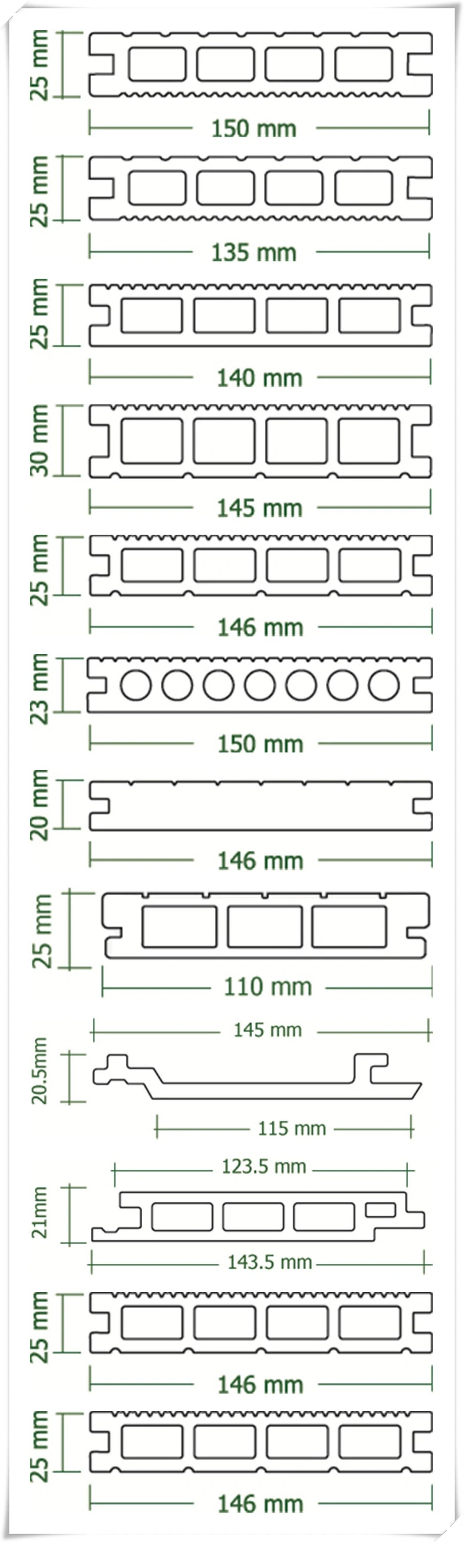 Hot Sale Outdoor Interlocking WPC Floor DIY Deck Tiles WPC Outdoor Tile 300*300mm