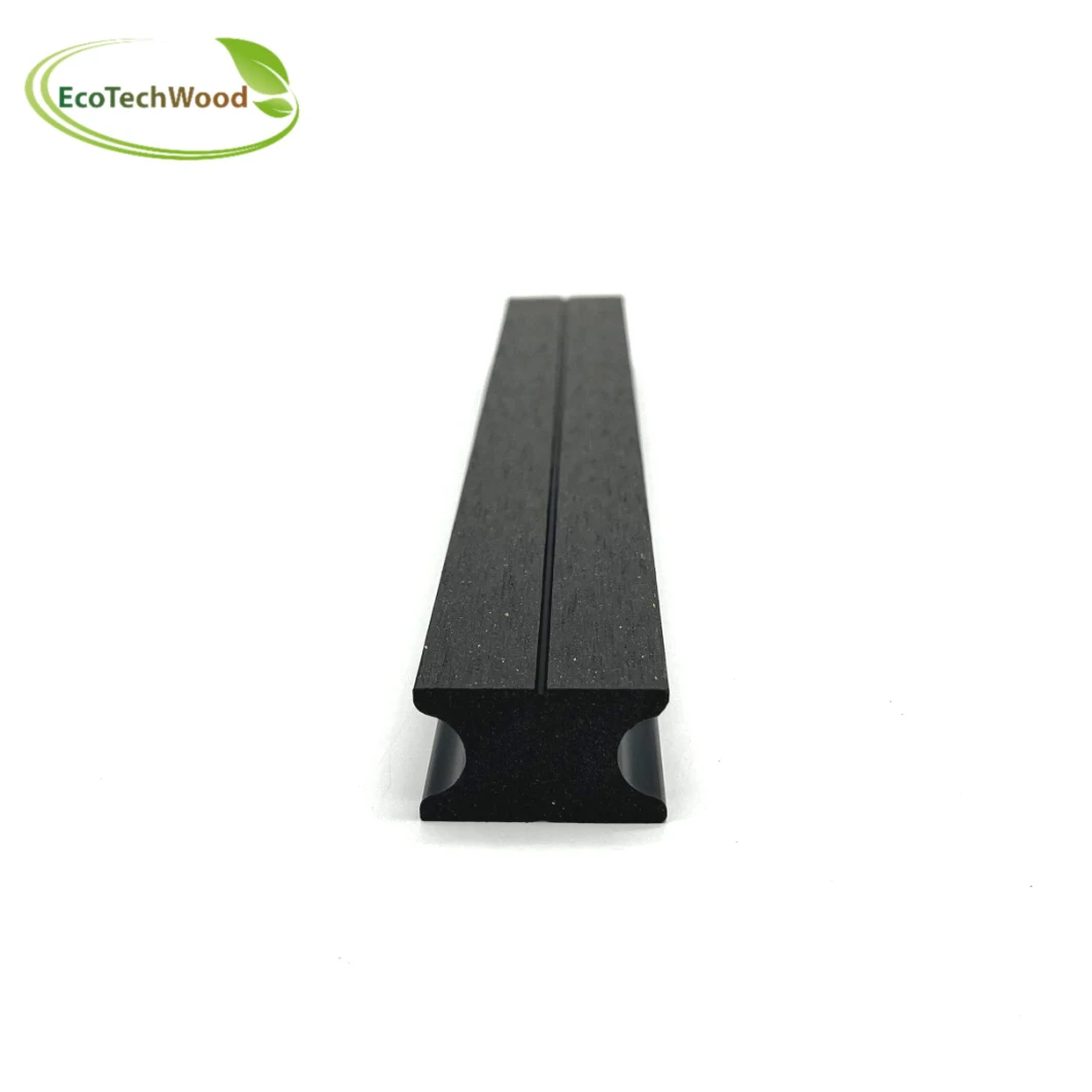 Solid 40*25mm Wood Plastic Composite WPC Joist Keel for Avid WPC Decking Wall Panel Cladding and Decking