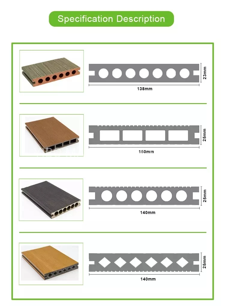 Antiseptic Wood Plastic Composite Outdoor WPC Modern Engineered Wood Decking Floors 3D Interlock DIY Deck Flooring Tiles Antiseptic Wood Plastic Composite