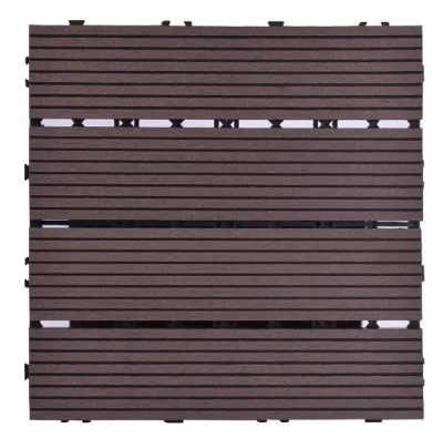 2023 Hot Sale Hollow Co-Extrusion WPC Decking DIY Tiles