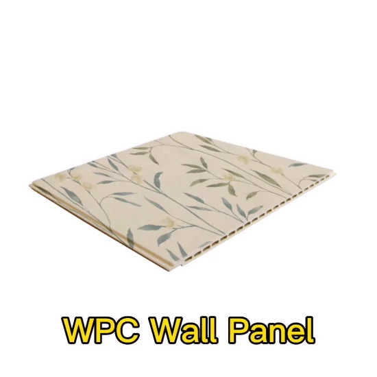 Bamboo Fiber Wood Composite WPC Decorative Wall Panels Integrated Hollow or Solid Wallboard with Indoor Metope