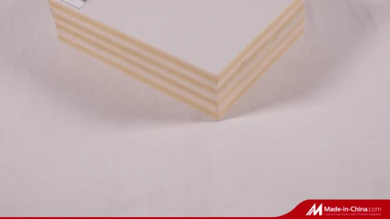 Rigid PVC Foam Sheet Wood Plastic Composite PVC Foam Board for Kitchen Cabinet and Bathroom Cabinet WPC Foam Board