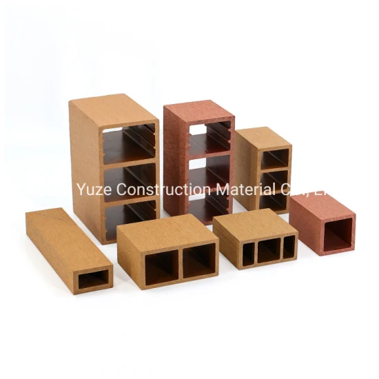 Wooden Composite Fence Plastic WPC Composite Post Square Column