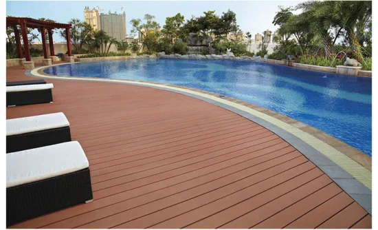 Swimming Pool Co-Extrusion Solid/Hollow Outdoor Floor Wood Plastic WPC Composite Deck