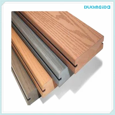 Solid 3D Grain WPC Wood Plastic Composite Decking