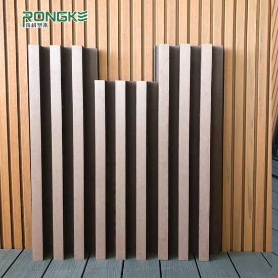 Wholesale Hollow Wood Plastic Composite Wall Cladding Exterior WPC Decorate Wall Panel