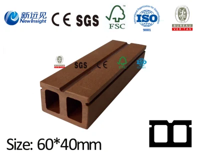 60*40mm Low Price Durable WPC Joist